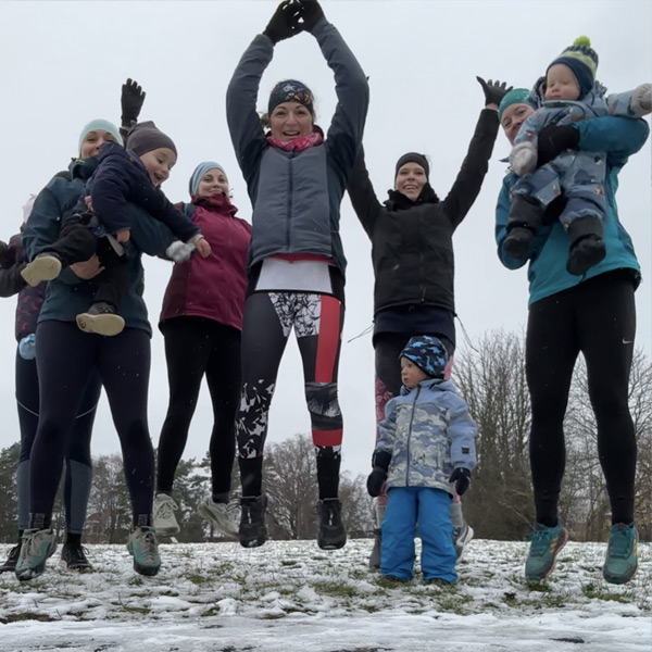 Společné foto z Workout for Women – zima